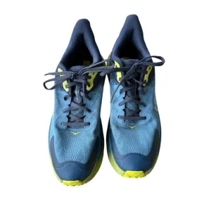 HOKA CHALLENGER ATR 7 GTX MEN Blue and Yellow Athletic Shoes size 11D