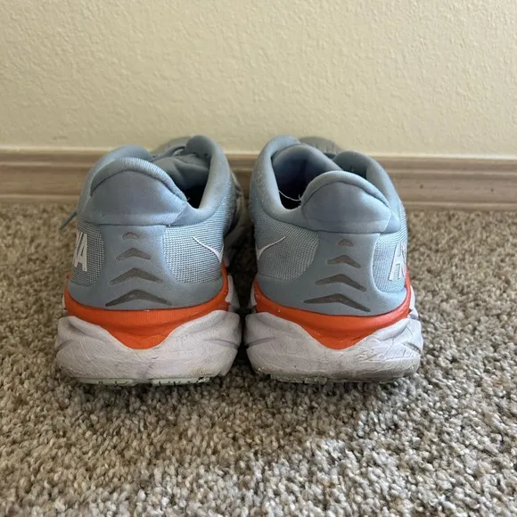Hoka Clifton 8 Women's Running Shoes Blue Fog Size 10.5 Lightweight Sneakers Gym