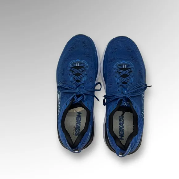 Hoka One One Bondi 6 Mens Size  13.2E Blue Athletic Running Shoes