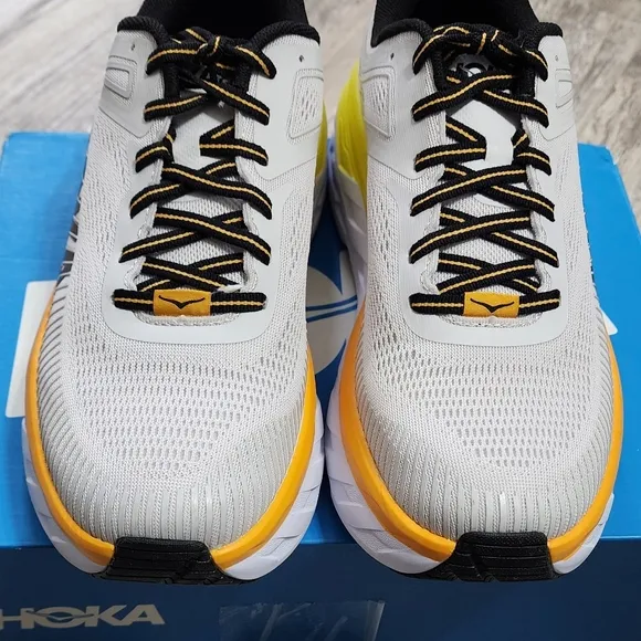 Hoka One One Bondi 7 1110518-NCRY Men's US 9 Shoes Gray Nimbus Cloud Sneakers