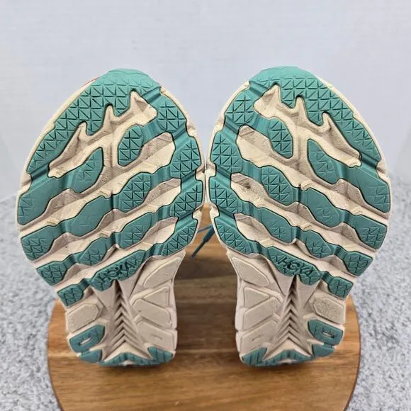 Hoka One One Clifton 8 Aquarella Eggshell Blue Gym Running Shoes Womens 9.5 B