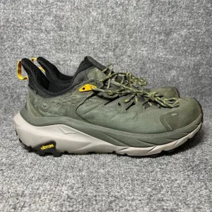 Hoka One One Kaha 2 Low GTX 1123190 TRYL Sneaker Men 9D Green Trail Hiking Shoes