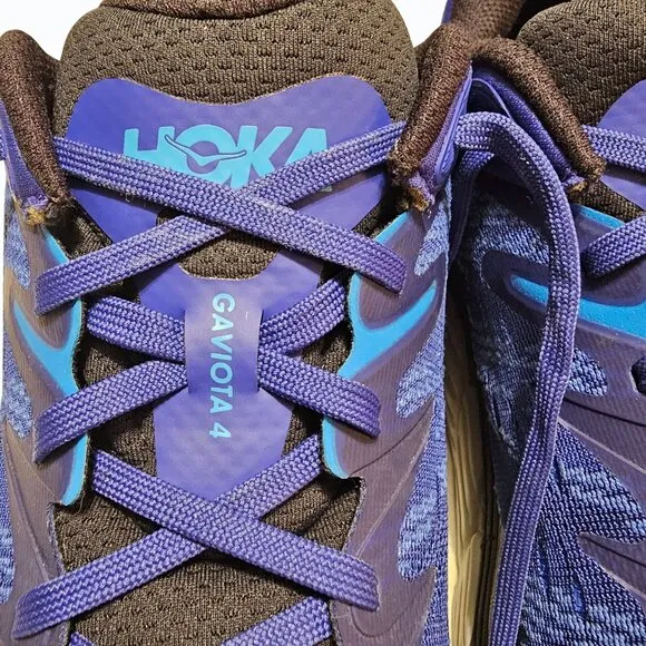 Hoka One One Mens Gaviota 4 Blue Graphite Shoes Sneaker 1123198 BBGP Size 11.5 D