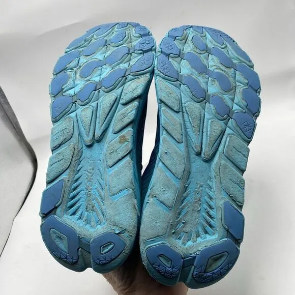 Hoka One One Rincon 3 Men Size 9.5 Blue Athletic Running Shoes 3796 Road Trail