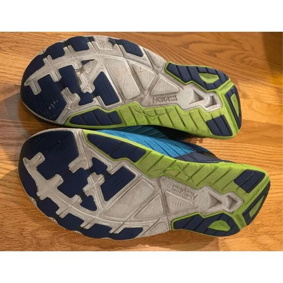 Hoka One One Road Arahi 3 Trail Running Gym Shoes Sneakers Blue men’s 10.5 11 D