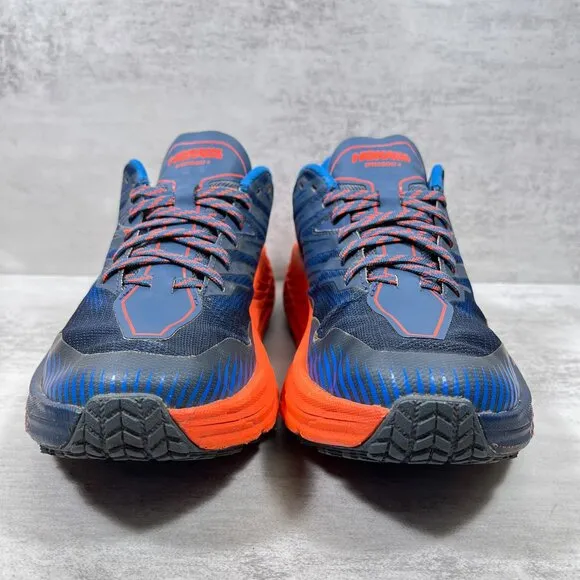 Hoka One One Speedgoat 4 Trail Running Shoes - Men's Size 8.5 - Blue