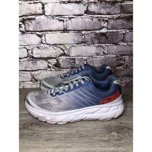 Hoka One One Clifton 6 Plein Air Moonlight Blue Synthetic Running Shoes Women 11
