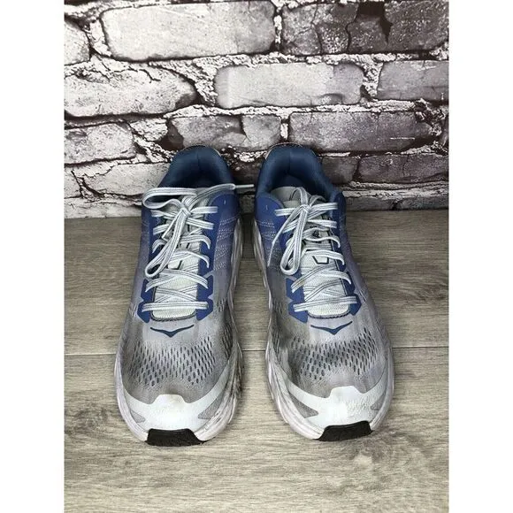 Hoka One One Clifton 6 Plein Air Moonlight Blue Synthetic Running Shoes Women 11