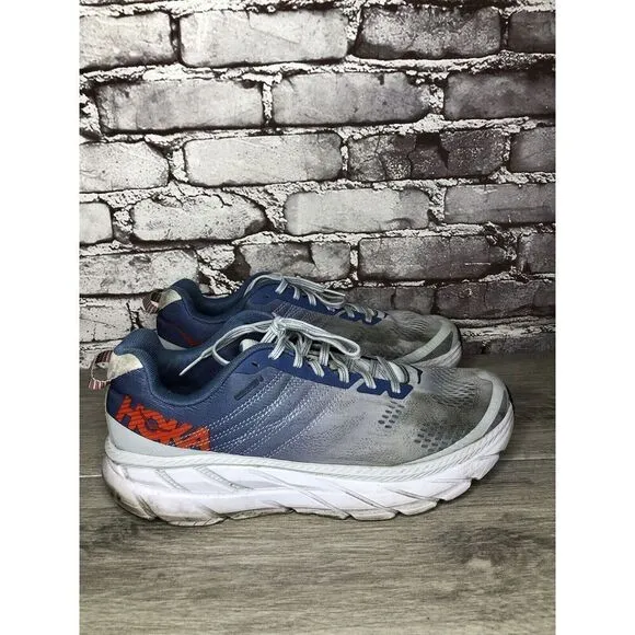 Hoka One One Clifton 6 Plein Air Moonlight Blue Synthetic Running Shoes Women 11