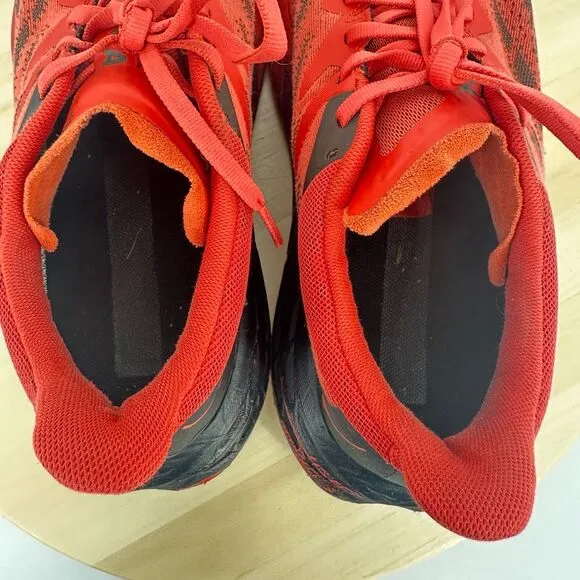 Hoka Speedgoat 5 GTX Gore-Tex Men Trail Running Shoes Red US 8.5D Wide Outdoor