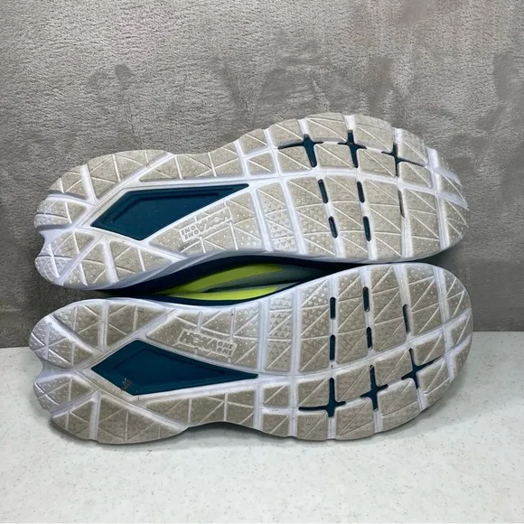 Hoke One One Mach 4 Ultra Marathon Cushioned Blue Glass Shoes 1113528 BGEPR