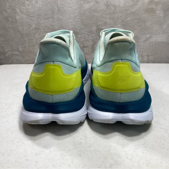 Hoke One One Mach 4 Ultra Marathon Cushioned Blue Glass Shoes 1113528 BGEPR