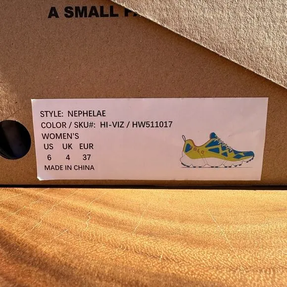 HOLO Nephelae Sustainable Trail Running Shoes Women’s Size 6