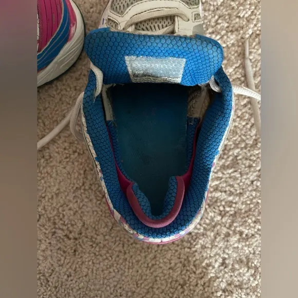 Hummel Y2K 6.5 Blue and Pink Running Shoes