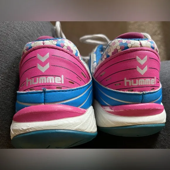 Hummel Y2K 6.5 Blue and Pink Running Shoes