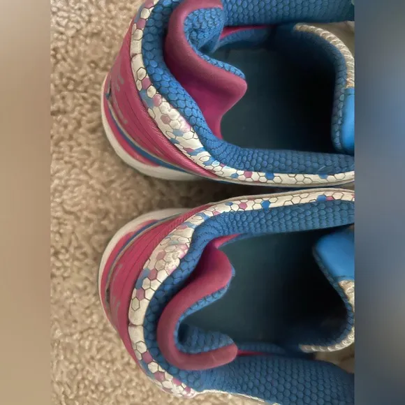 Hummel Y2K 6.5 Blue and Pink Running Shoes