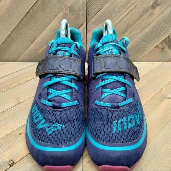 inov-8 Fastlift 325 Gym Weightlifting Shoes Womens Size 7.5 Blue Purple Sneakers