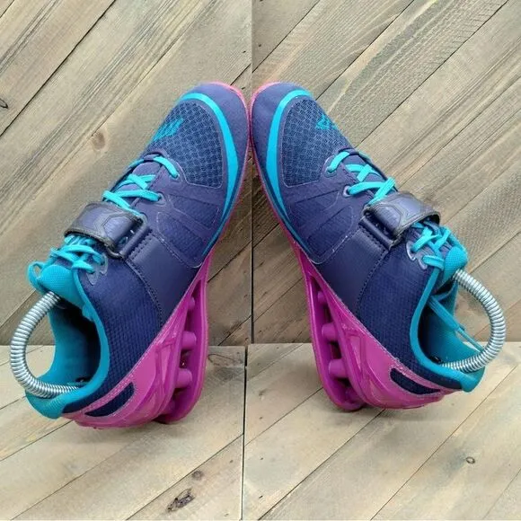 inov-8 Fastlift 325 Gym Weightlifting Shoes Womens Size 7.5 Blue Purple Sneakers