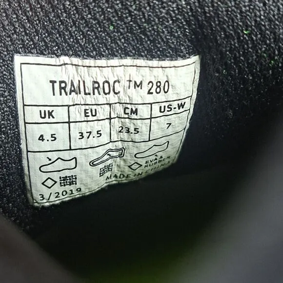 Inov8 TrailRoc 280 Trail Running Shoes Women's Sz 7 Purple Black (VGC Worn Once)