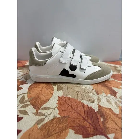 Isabel Marant Beth Leather Sneaker Authentic  Women's Black 40