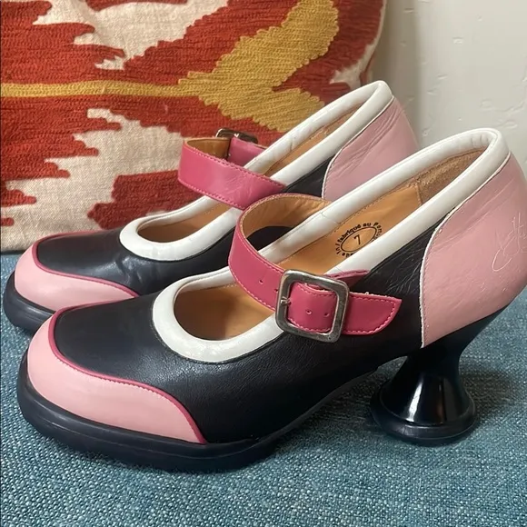 John Fluevog Low Heeled Mary Janes 7