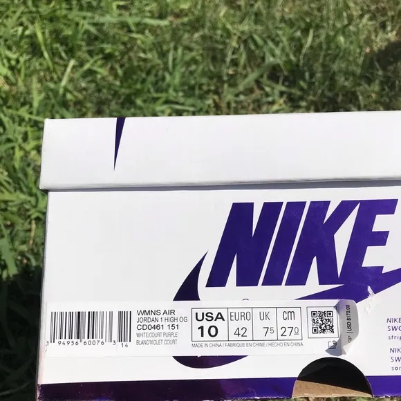 Jordan 1 Purple Court
