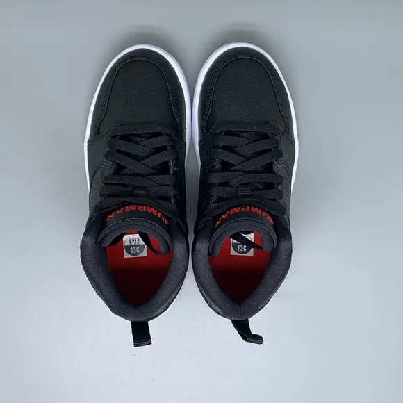 Jordan Access PS Black Gym Red Shoes AV7943-001 Kids Sz 11C