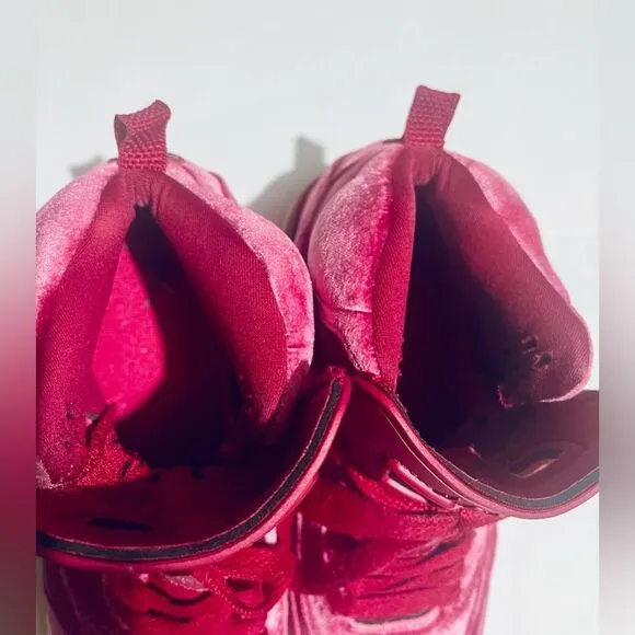 Jordan Air Spizike Girls tennis shoes “Velvet Noble Red” Size 4Y