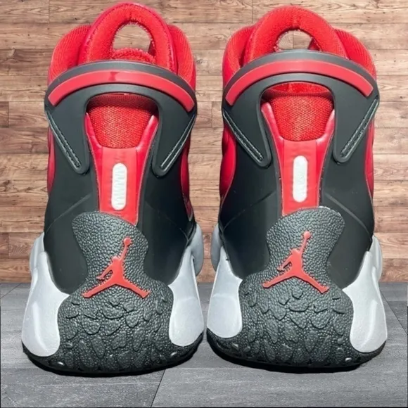 Jordan Drip 23 Toddler Rain Boots (NEW, 2Y, Black/Gym Red/Cement Grey)