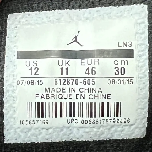 Jordan Super.Fly 4 Jcrd Gym Red/Black-Light Crimson-Infrared 23 Sz 12 812870-605