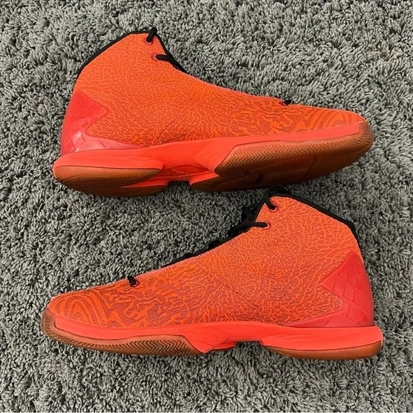 Jordan Super.Fly 4 Jcrd Gym Red/Black-Light Crimson-Infrared 23 Sz 12 812870-605