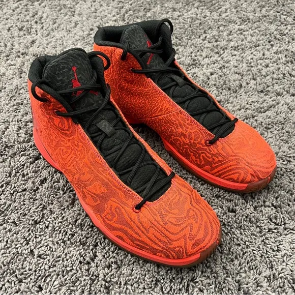 Jordan Super.Fly 4 Jcrd Gym Red/Black-Light Crimson-Infrared 23 Sz 12 812870-605