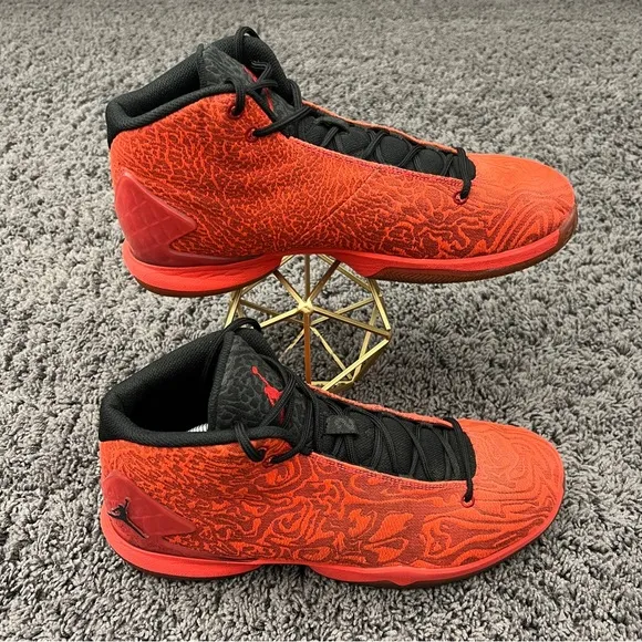 Jordan Super.Fly 4 Jcrd Gym Red/Black-Light Crimson-Infrared 23 Sz 12 812870-605