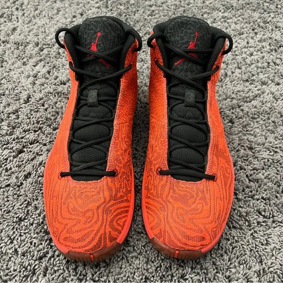 Jordan Super.Fly 4 Jcrd Gym Red/Black-Light Crimson-Infrared 23 Sz 12 812870-605