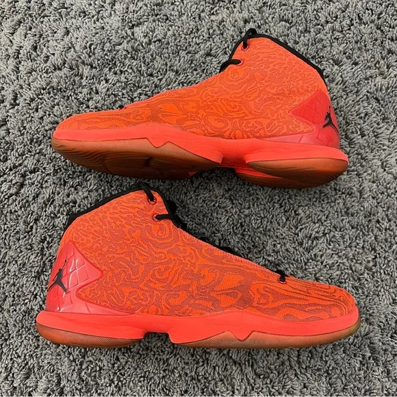 Jordan Super.Fly 4 Jcrd Gym Red/Black-Light Crimson-Infrared 23 Sz 12 812870-605