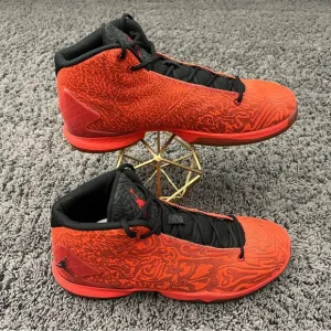 Jordan Super.Fly 4 Jcrd Gym Red/Black-Light Crimson-Infrared 23 Sz 12 812870-605
