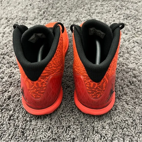 Jordan Super.Fly 4 Jcrd Gym Red/Black-Light Crimson-Infrared 23 Sz 12 812870-605