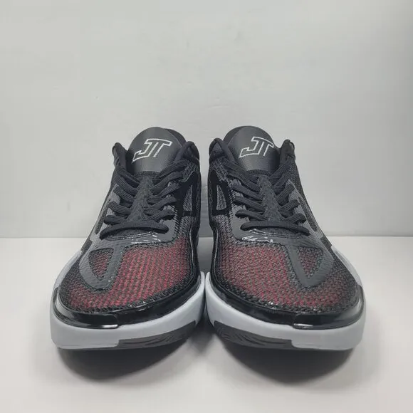 Jordan Tatum 1 Men's Black Metallic Silver Shoes DZ3323-001 US Size 14 NWOB