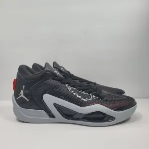 Jordan Tatum 1 Men's Black Metallic Silver Shoes DZ3323-001 US Size 14 NWOB