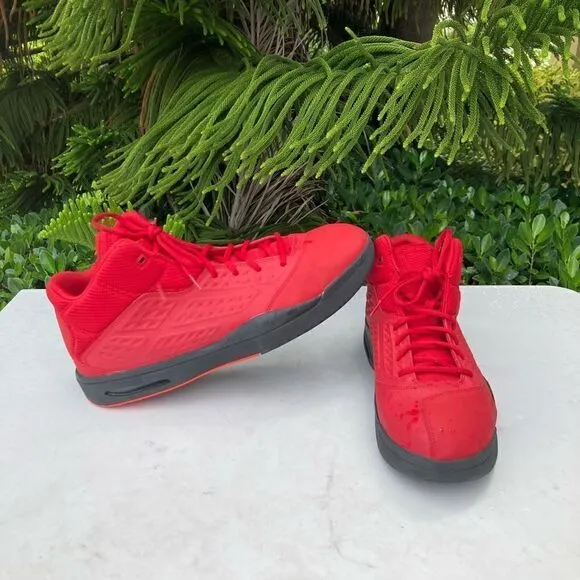 Jordan New School Gym Red Infrared 23 Black Mid Shoes Mens Size: 17
