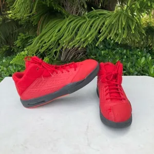 Jordan New School Gym Red Infrared 23 Black Mid Shoes Mens Size: 17