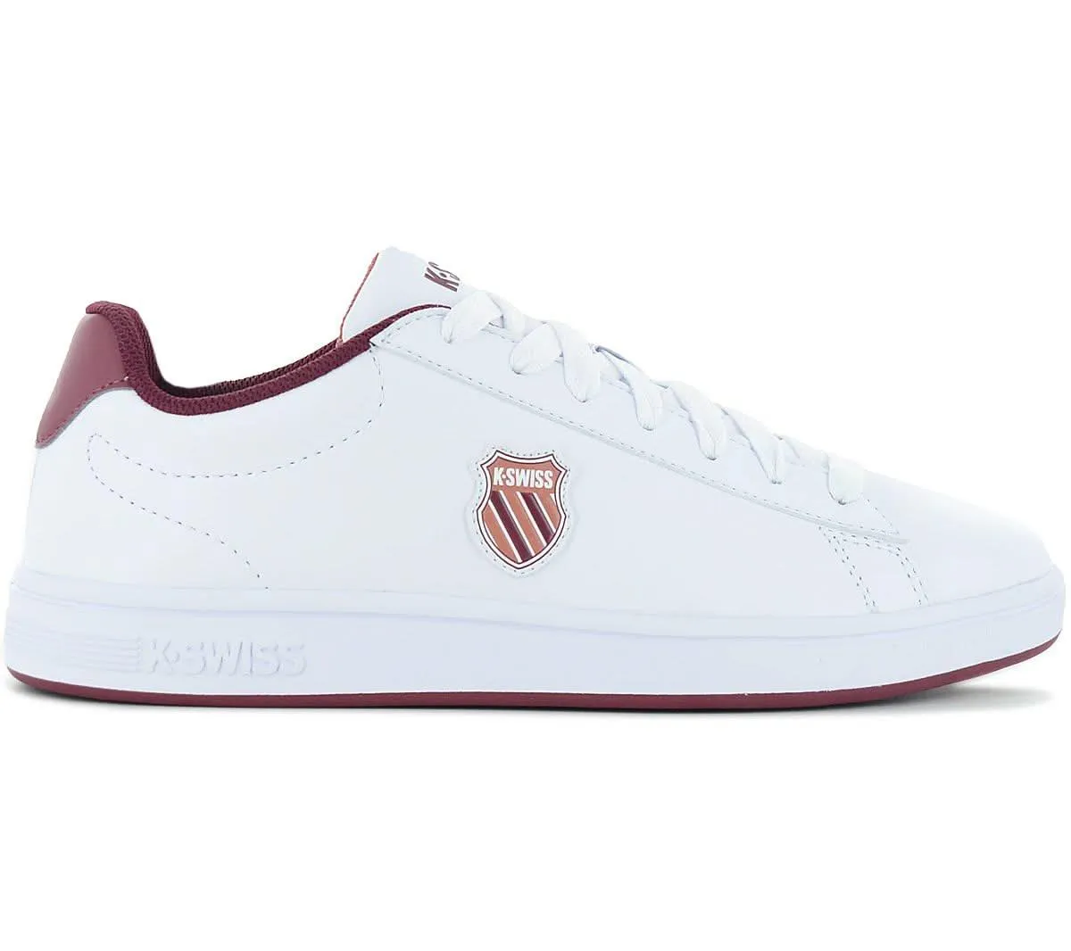 K-Swiss Classic Court Shield - Herren Sneakers Schuhe Weiß 06599-135-M