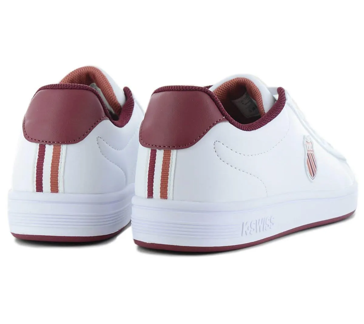 K-Swiss Classic Court Shield - Herren Sneakers Schuhe Weiß 06599-135-M
