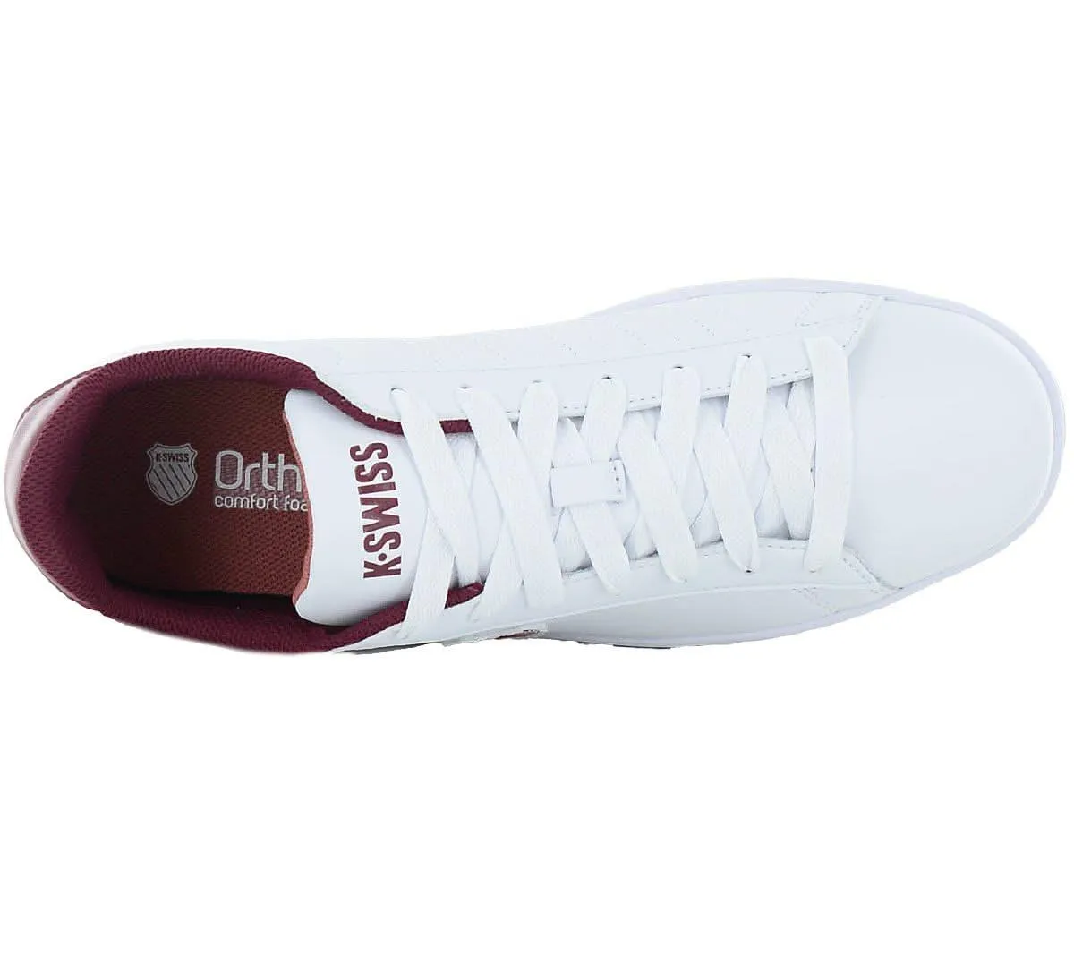 K-Swiss Classic Court Shield - Herren Sneakers Schuhe Weiß 06599-135-M