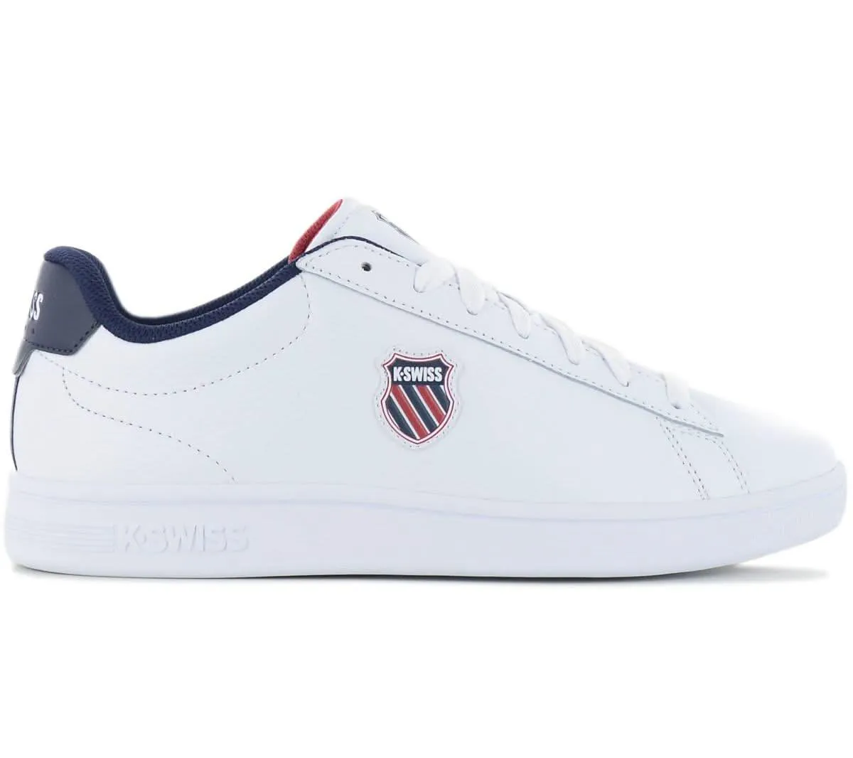 K-Swiss Classic Court Shield II - Herren Sneakers Schuhe Weiß 04412-983-M