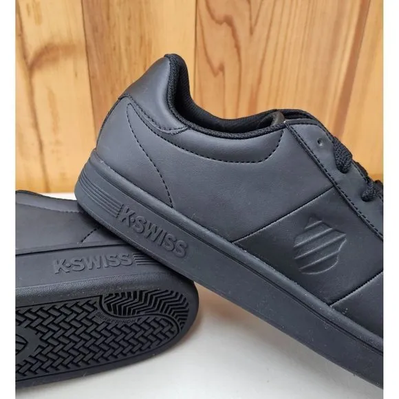 K-Swiss Court Covington Low Black Men's Shoes Size 11