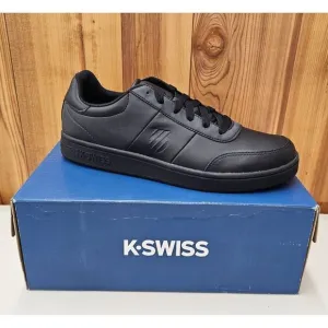 K-Swiss Court Covington Low Black Men's Shoes Size 11