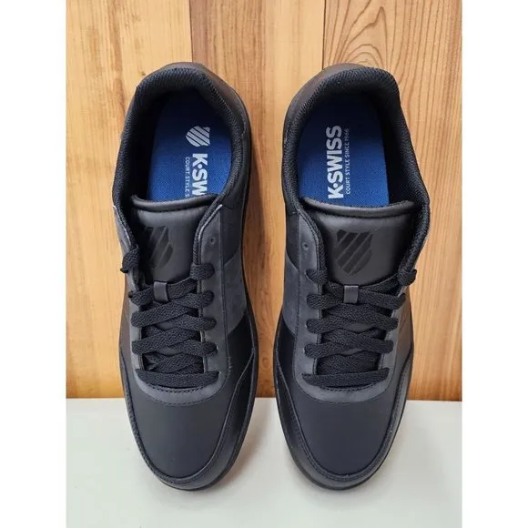K-Swiss Court Covington Low Black Men's Shoes Size 11
