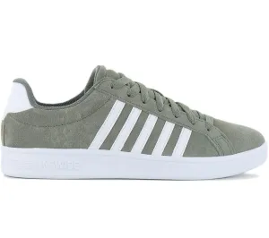 K-Swiss Court Tiebreak SDE - Herren Sneakers Schuhe Leder Grün 07012-239-M