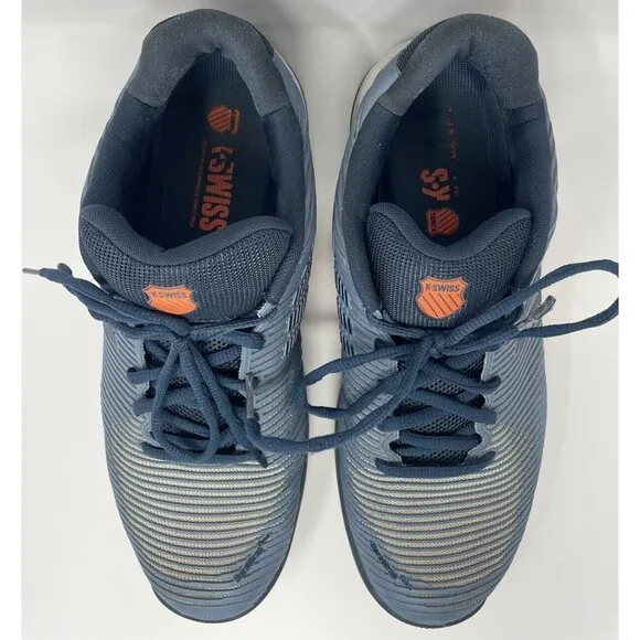 K-Swiss Hypercourt Express 2 Men’s All Court Tennis Shoes Blue Size 13